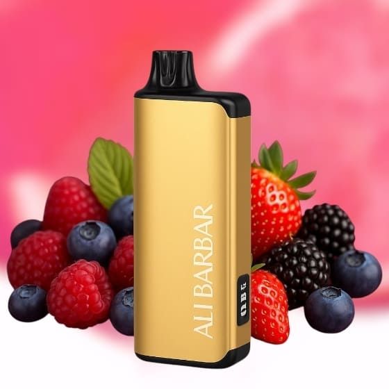 ALIBARBAR INGOT 900O Puffs  - Berry Bomb