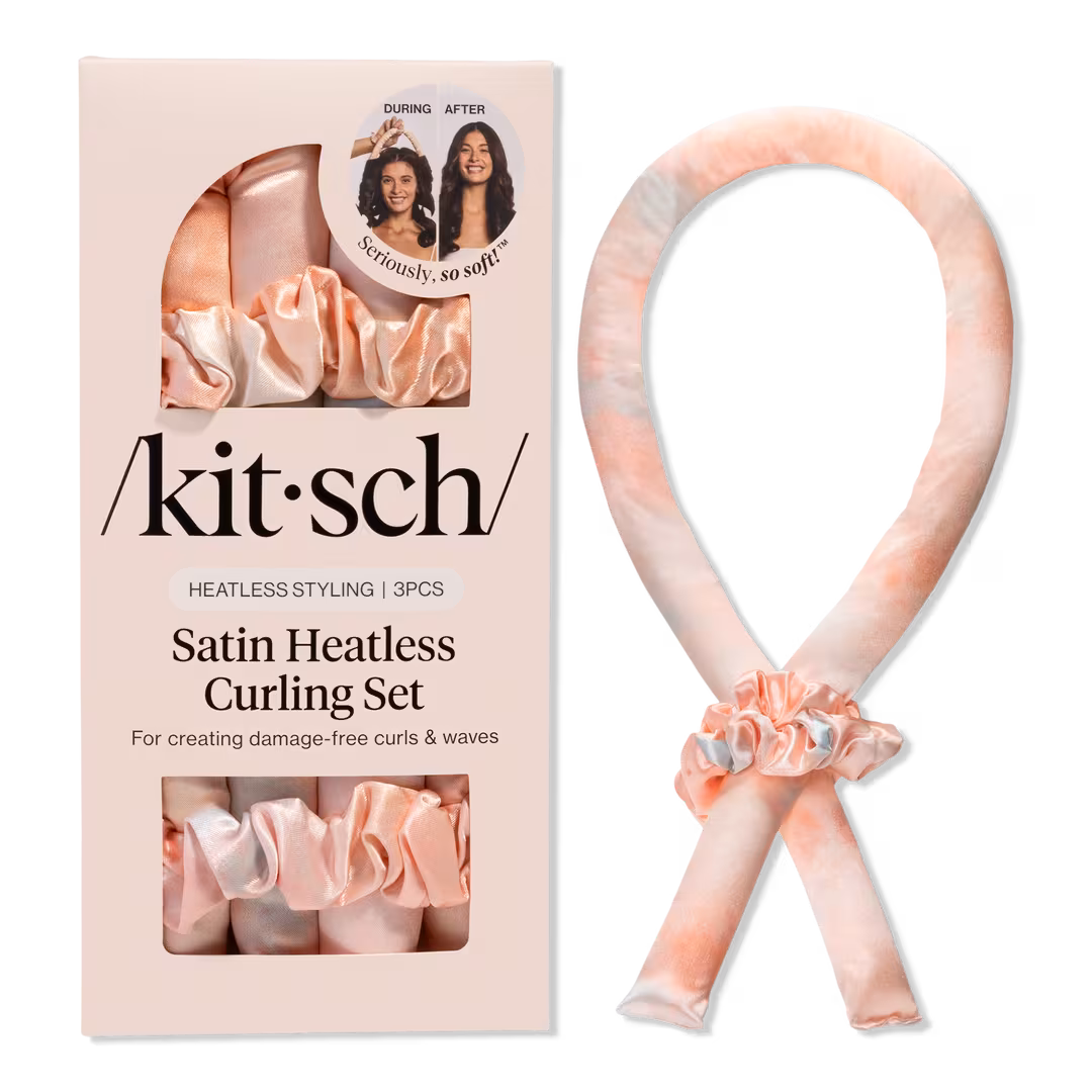 Kitsch  Heatless Curling Set - Satin