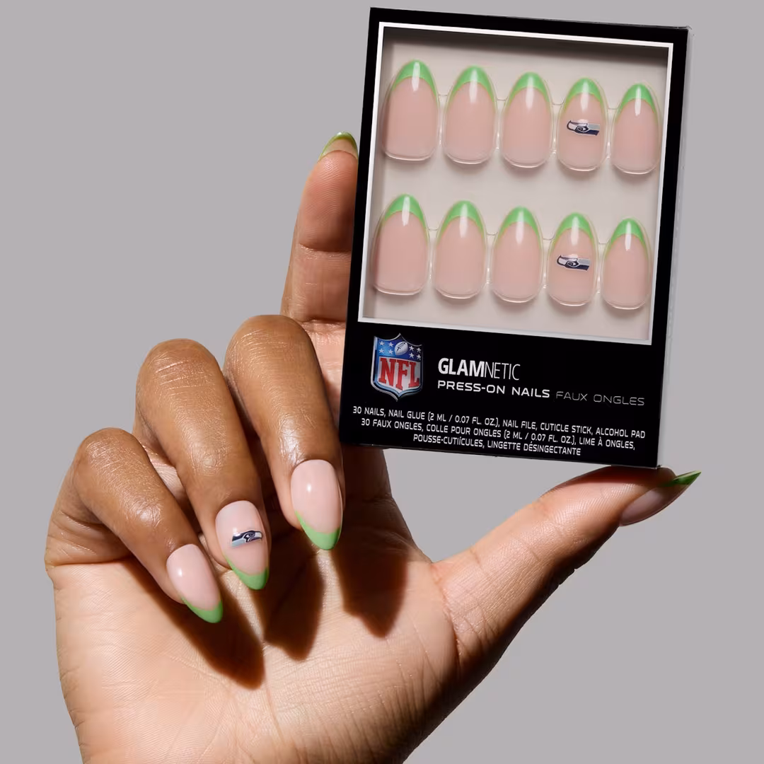 Glamnetic x Fanatics Nail  Seattle Seahawks Press-On Nails