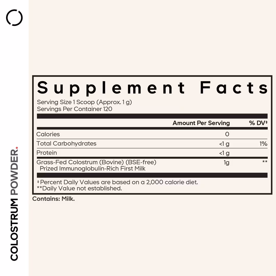 CODEAGE  Grass-Fed Bovine Colostrum Powder