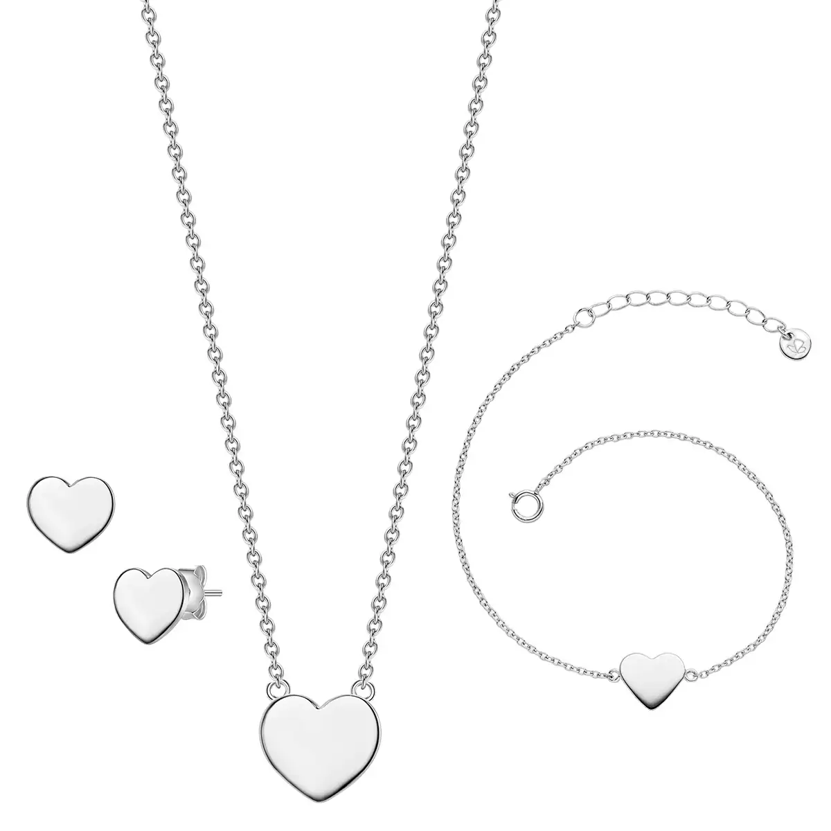 Schmuckset Sterling Silber in Silber