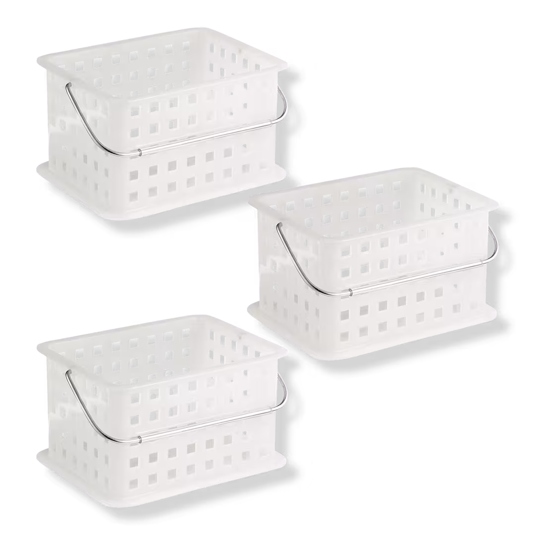 iDesign  Medium Stackable Shower Caddy Basket