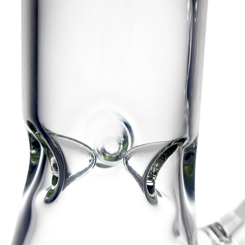 9 Clear Glass Beaker Bong