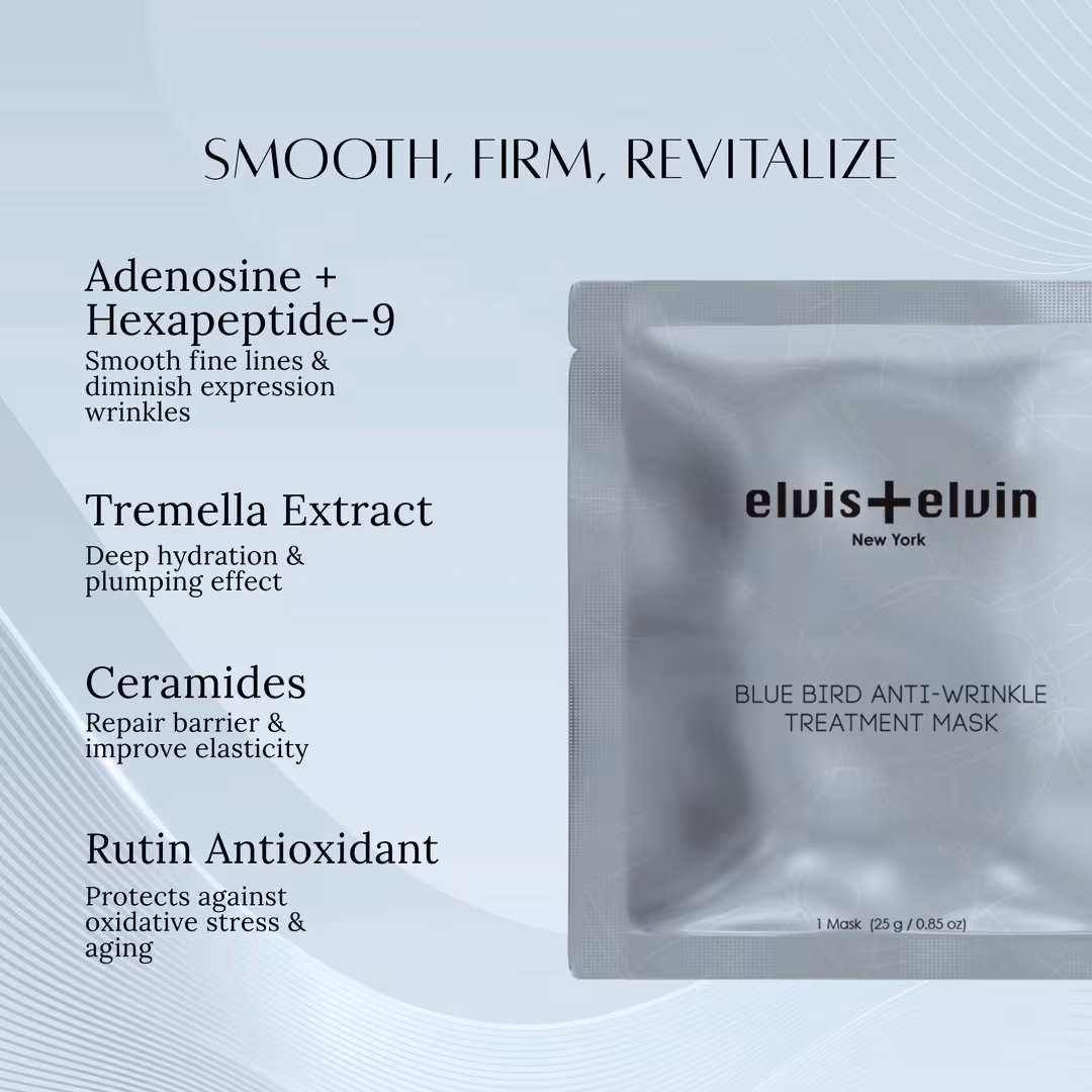 elvis+elvin  Blue Bird Anti-Wrinkle Treatment Mask