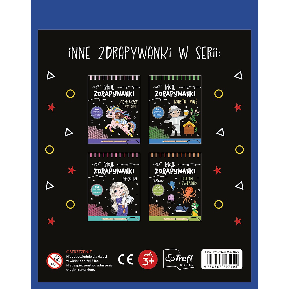 Książka Aktywizująca Wystrzałowe Pojazdy. Moje Zdrapywanki