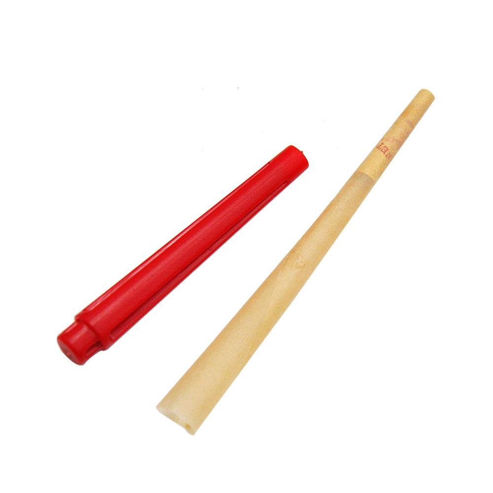 Aluminium Funnel 3 Layer Herb Grinder W/Roll Tube For Pre-Roll Cones (4 Colors)