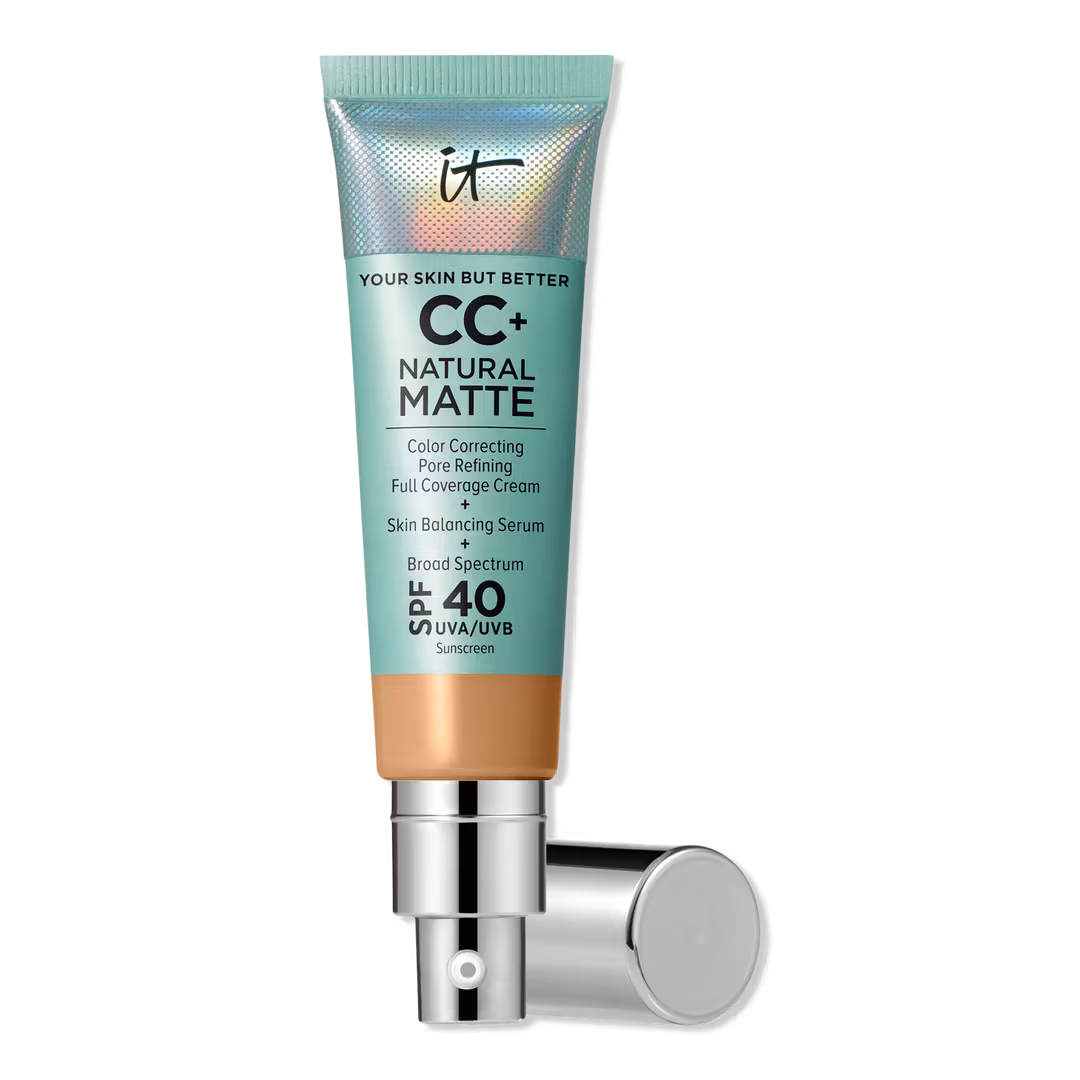 IT Cosmetics  CC+ Cream Natural Matte Foundation with SPF 40