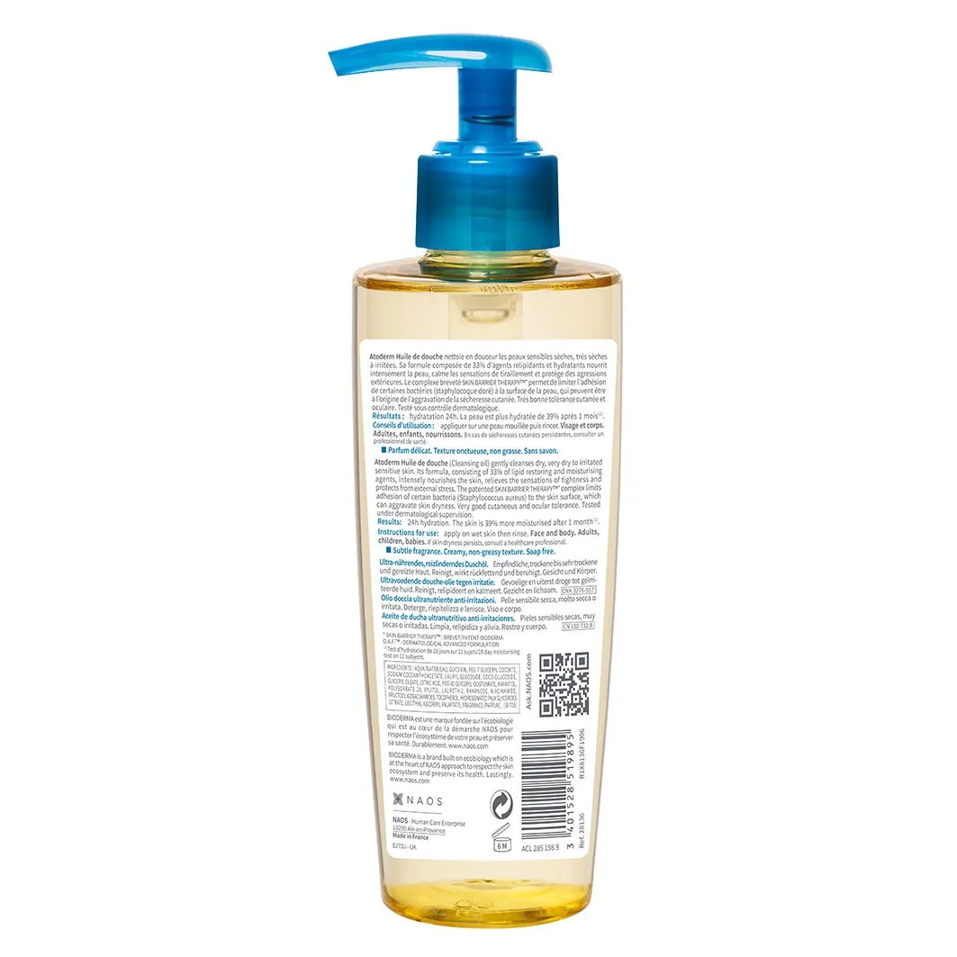 BIODERMA  HUILE DE DOUCHE