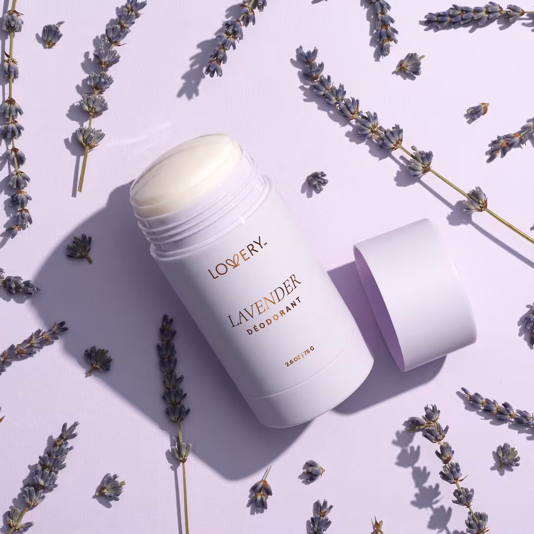 Lovery  Lavender Aluminum-Free Deodorant Stick