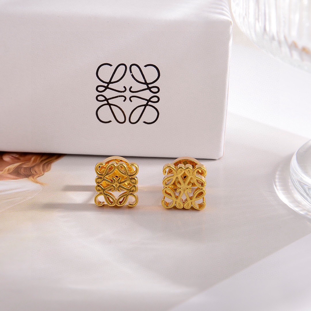 Loewe Anagram Stud Earrings