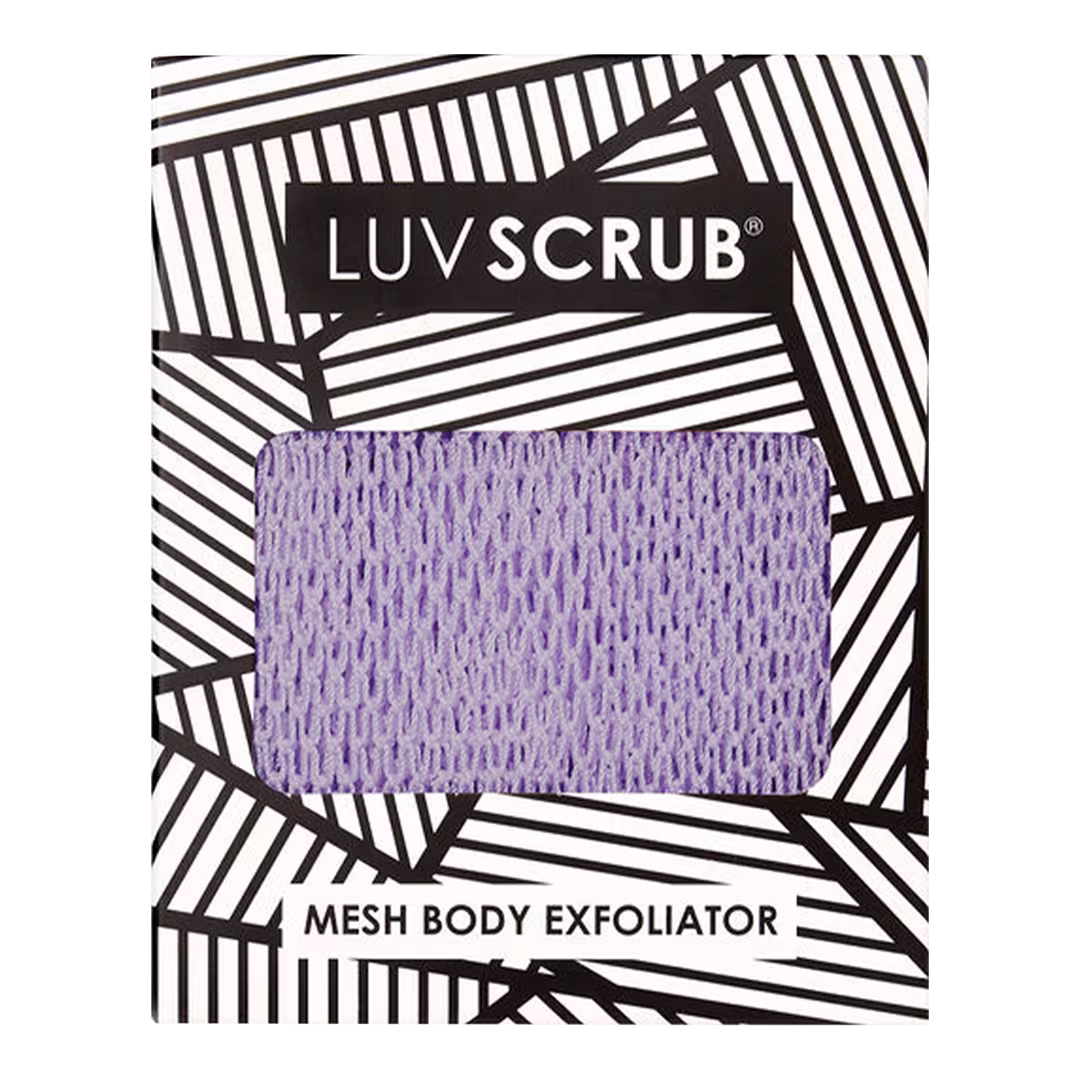 LUV SCRUB  Mesh Body Exfoliator - Luvender