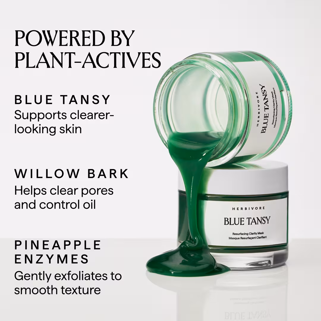 HERBIVORE  BLUE TANSY Resurfacing Clarity Mask