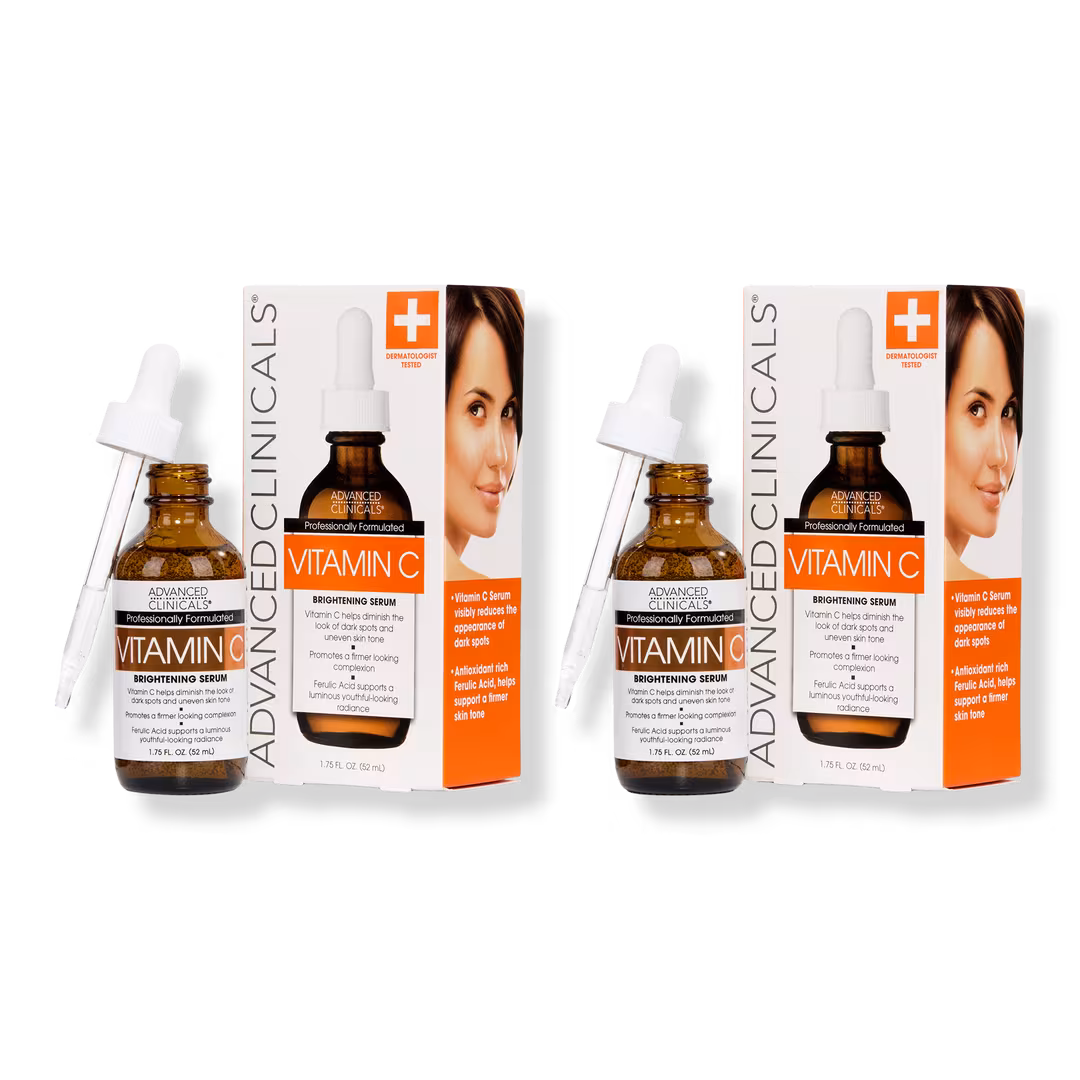 Advanced Clinicals  Brightening Vitamin C Face Serum