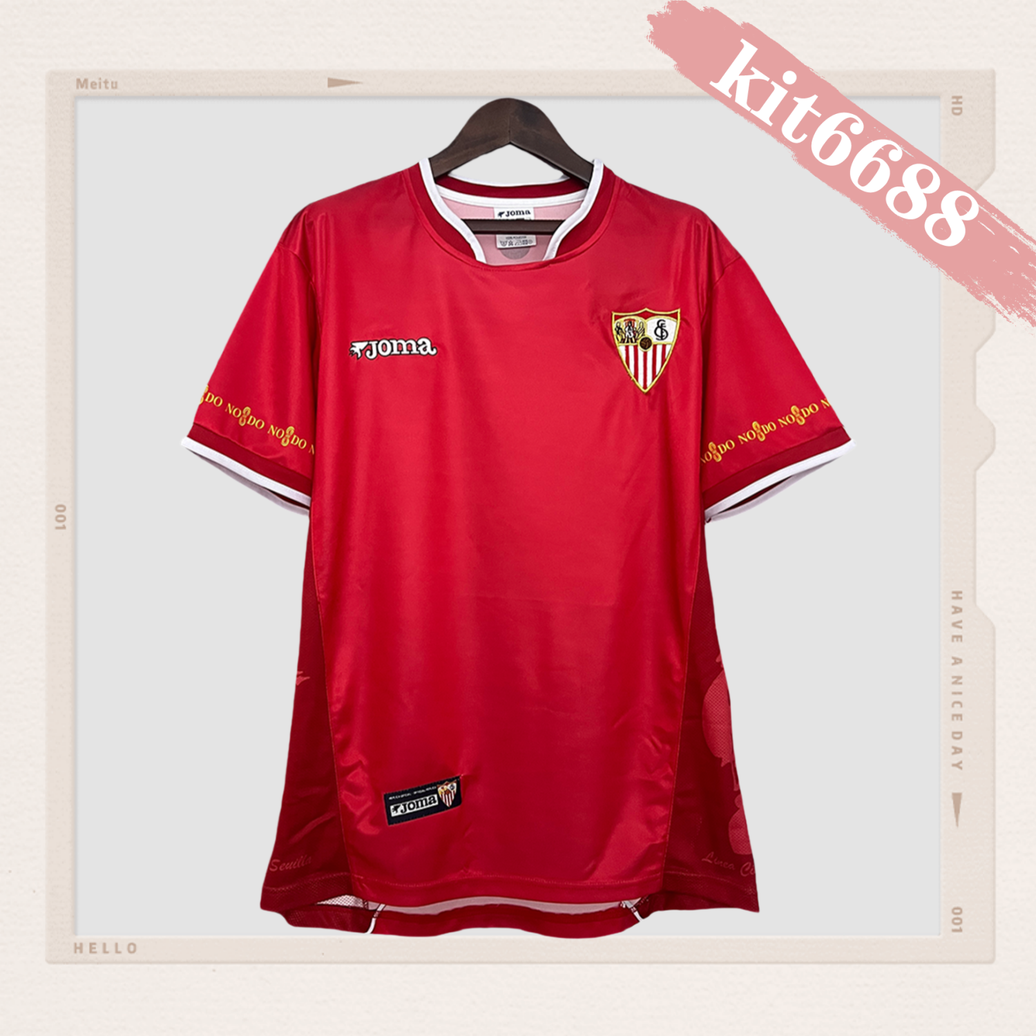 2003/2004 Sevilla Away Retro Football Jersey