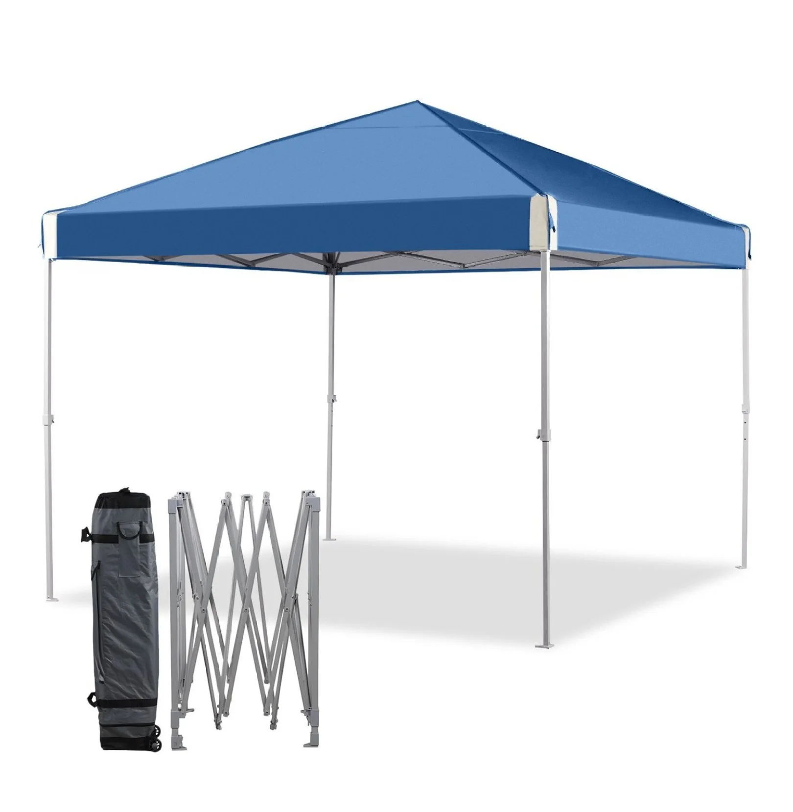 AetherLove 12'x12' Pop Up Canopy Tent with Roller Bag Portable Oxford Shade,210D oxford fabric,Designed for convenience,Blue