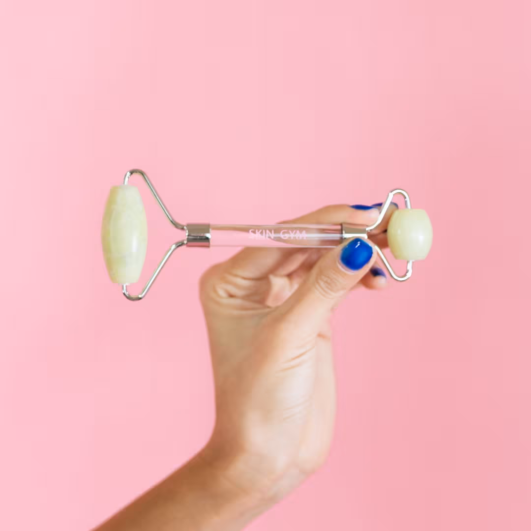 Skin Gym  Jade Crystal Facial Roller