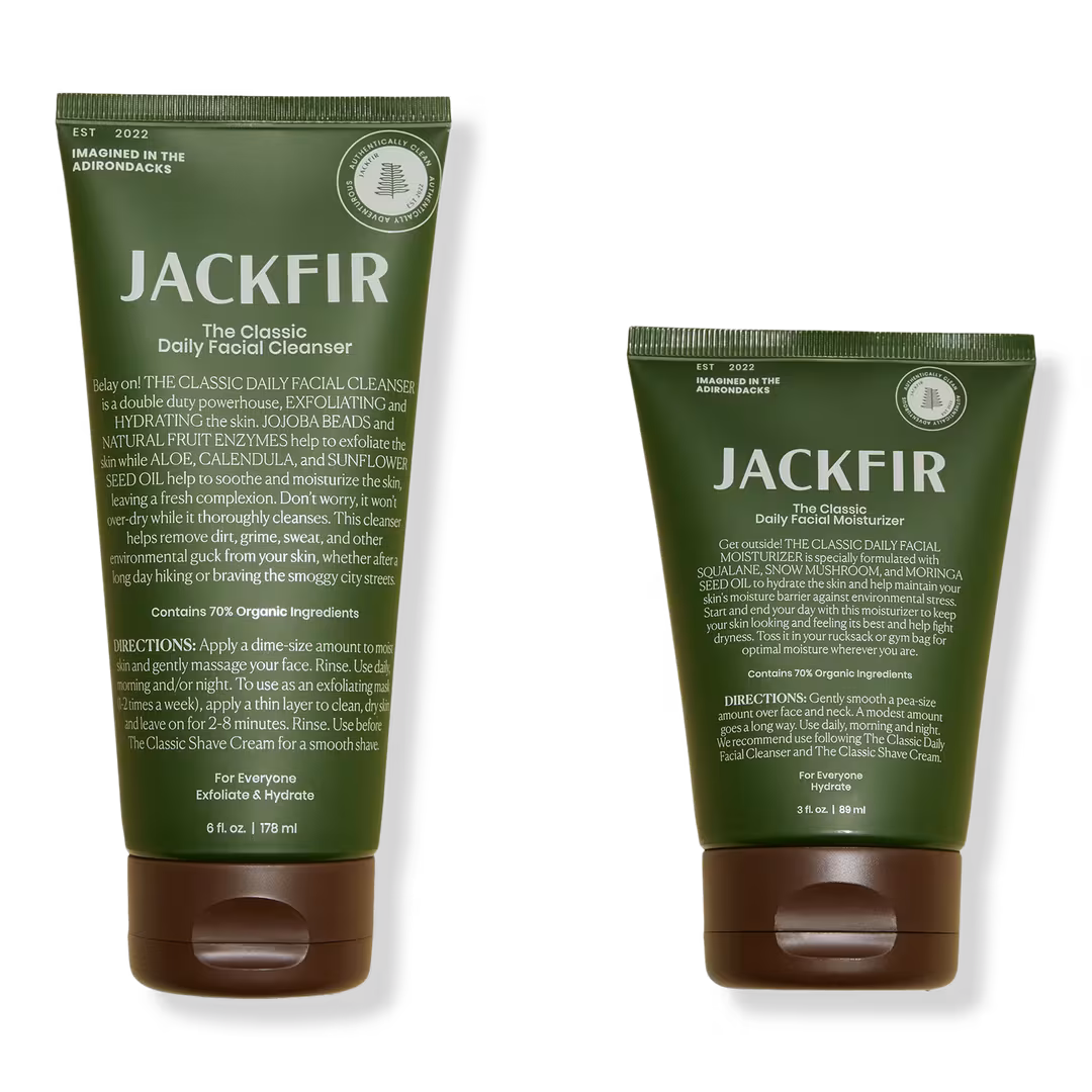 Jackfir  The Cleanser and Moisturizer Duo