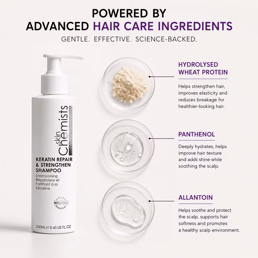 skinChemists  Keratin Repair & Strengthen Shampoo