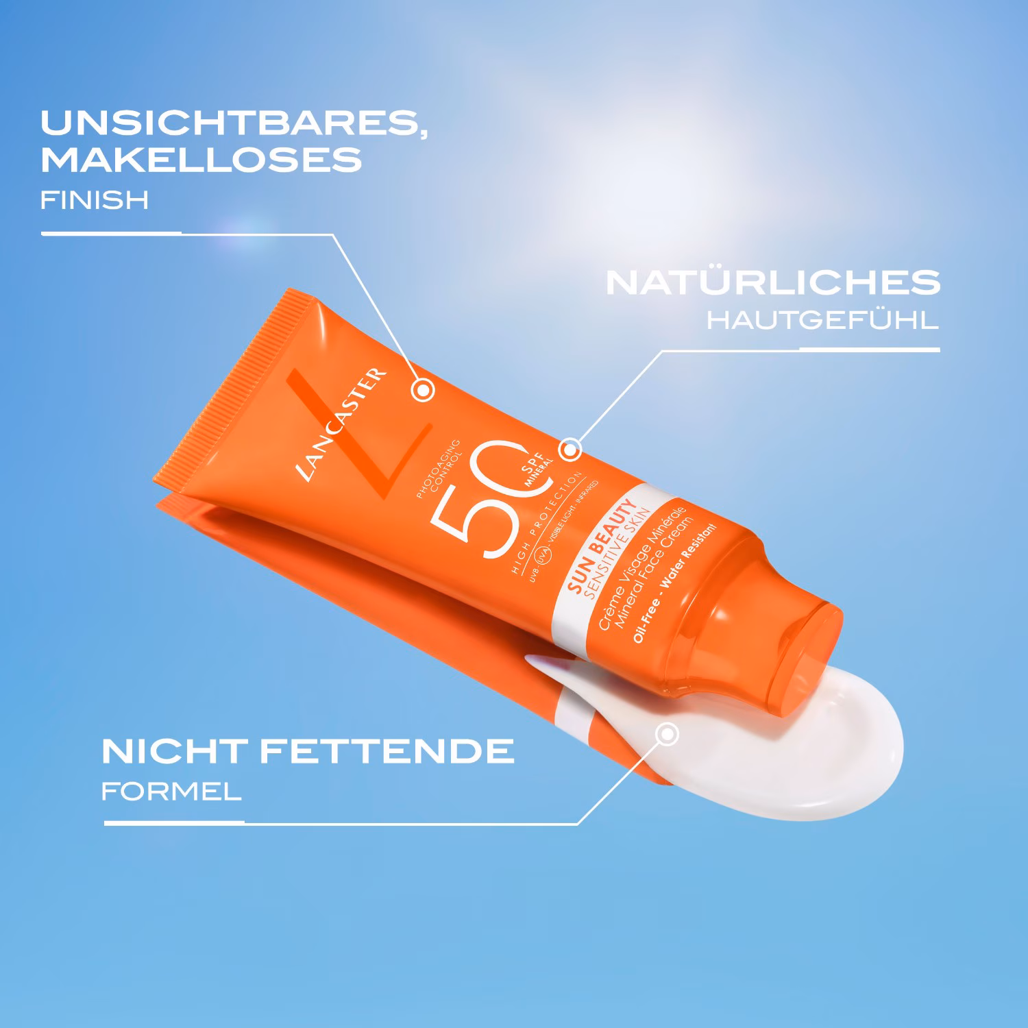 Sensitive Skin Mineral Face Cream SPF50