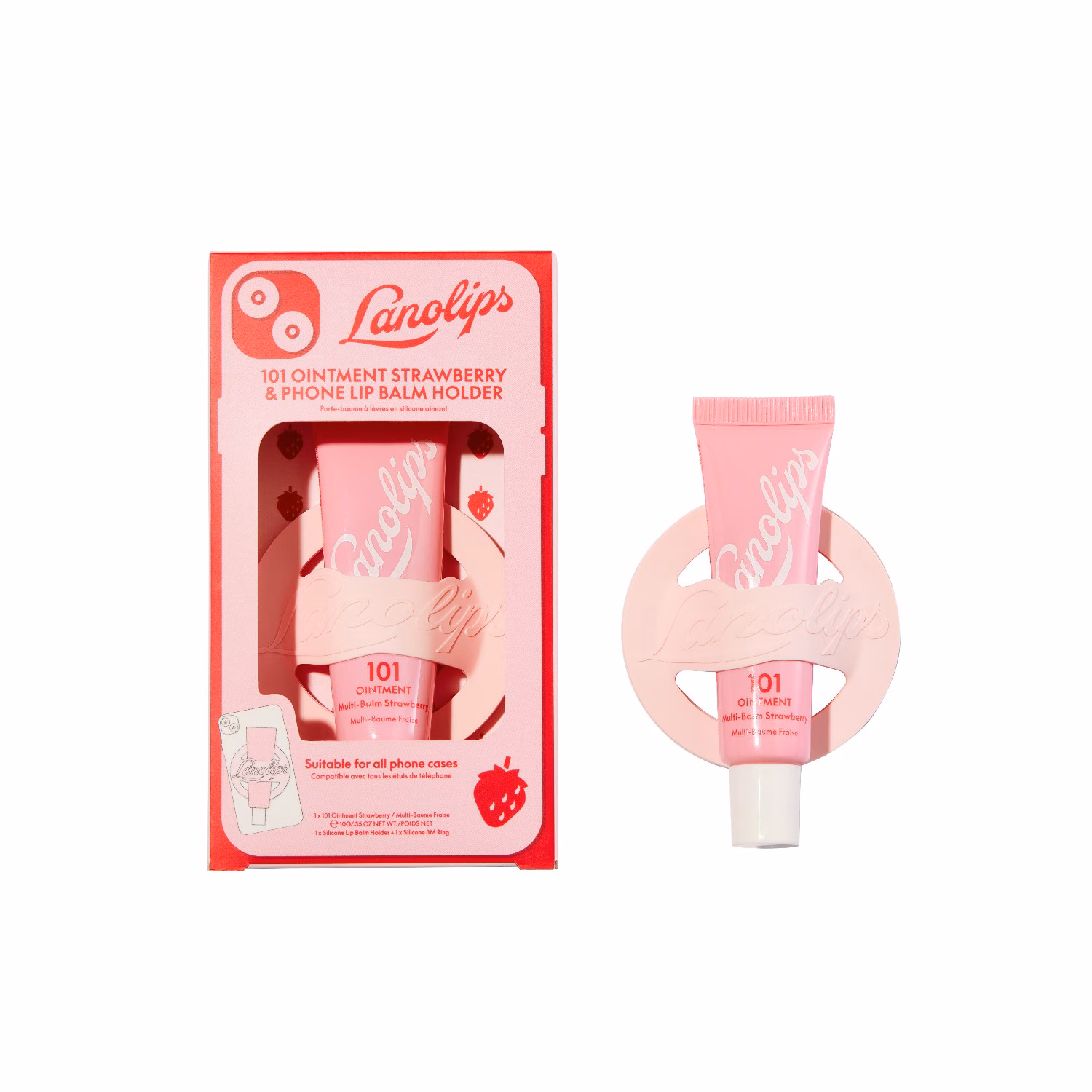 Phone Lip Balm Holder