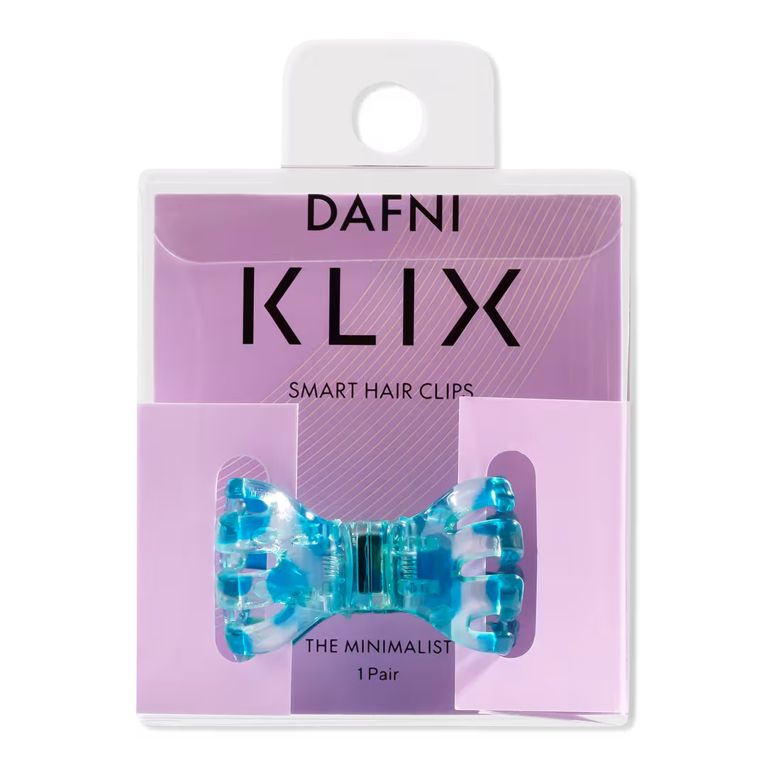 DAFNI KLIX  Turquoise Magnetic Claw Clips The Minimalist