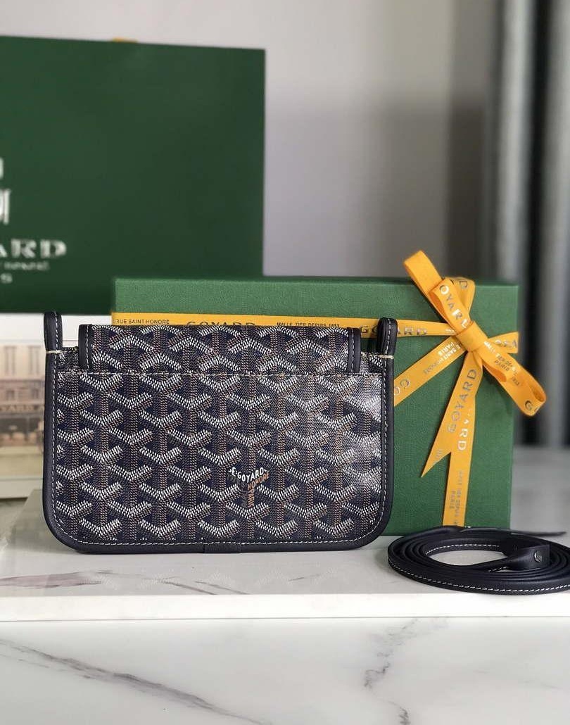Replica Goyard PLUMETPMLTY50CL50P Portefeuille Plumet Pocket Wallet Navy Blue