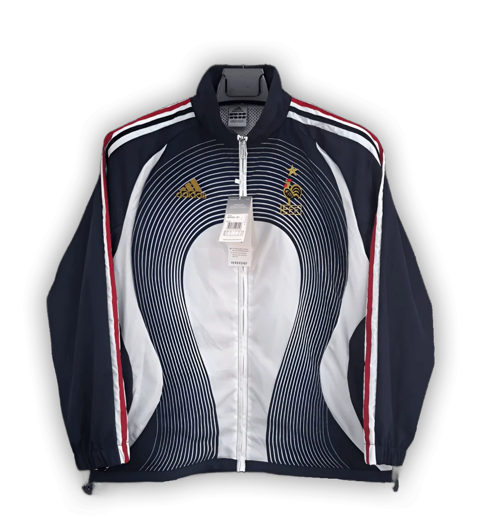 France Retro Windbreaker