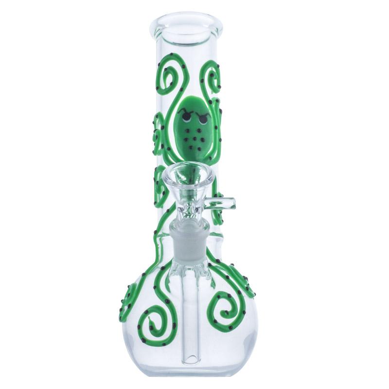 7 Octopus Pattern Glass Bong
