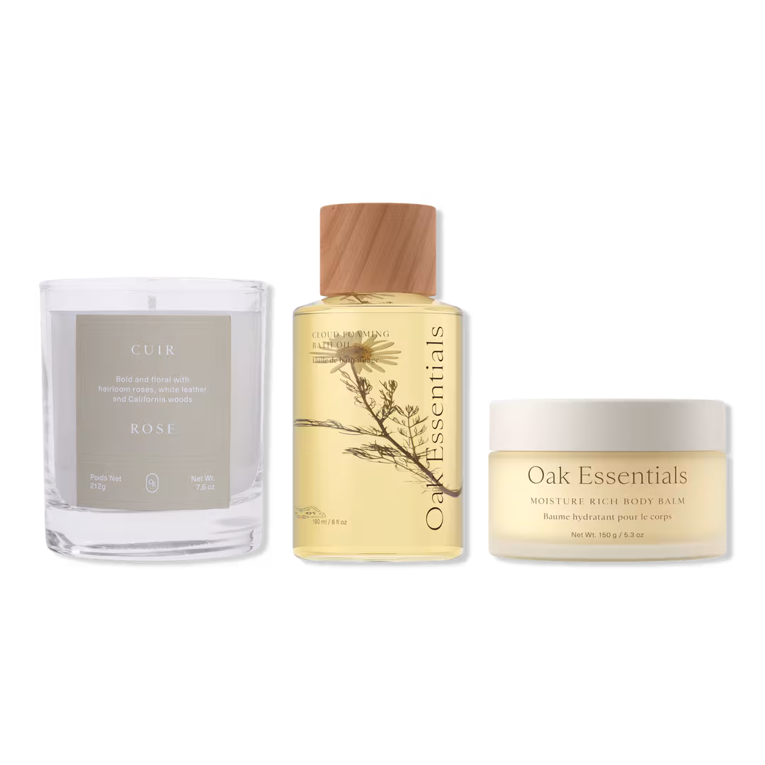 Oak Essentials  Aromatherapy Bath Set