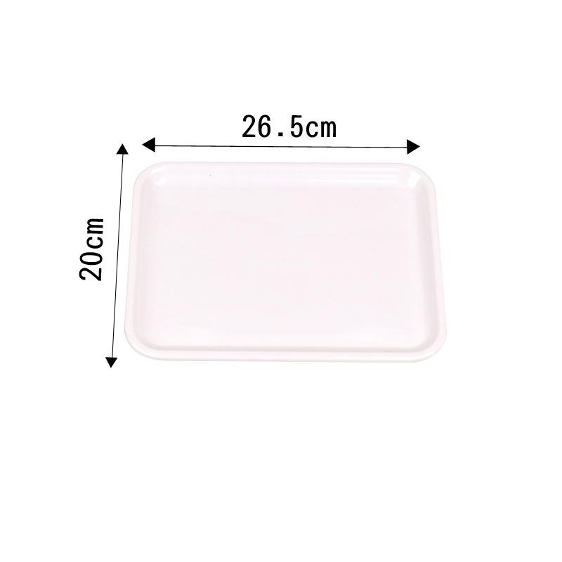 Melamine Rectangle Rolling Tray