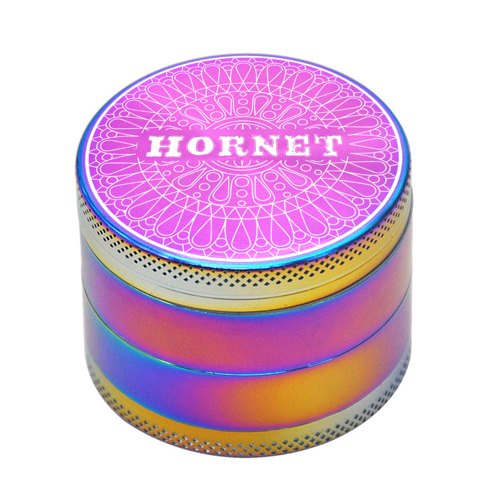 Rainbow Aluminium Alloy 2 Herb Grinder 4 Piece