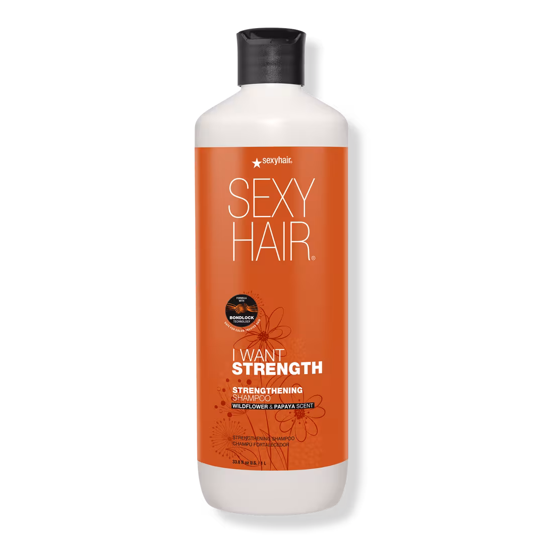 Sexy Hair  I WANT STRENGTH Strengthening Shampoo