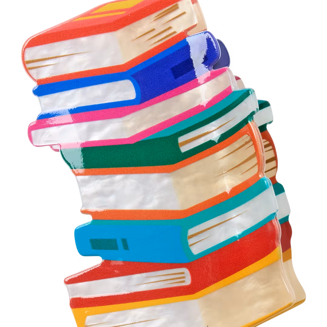 Conair Accessories  Stacked Notebooks Acrylic Claw Clip
