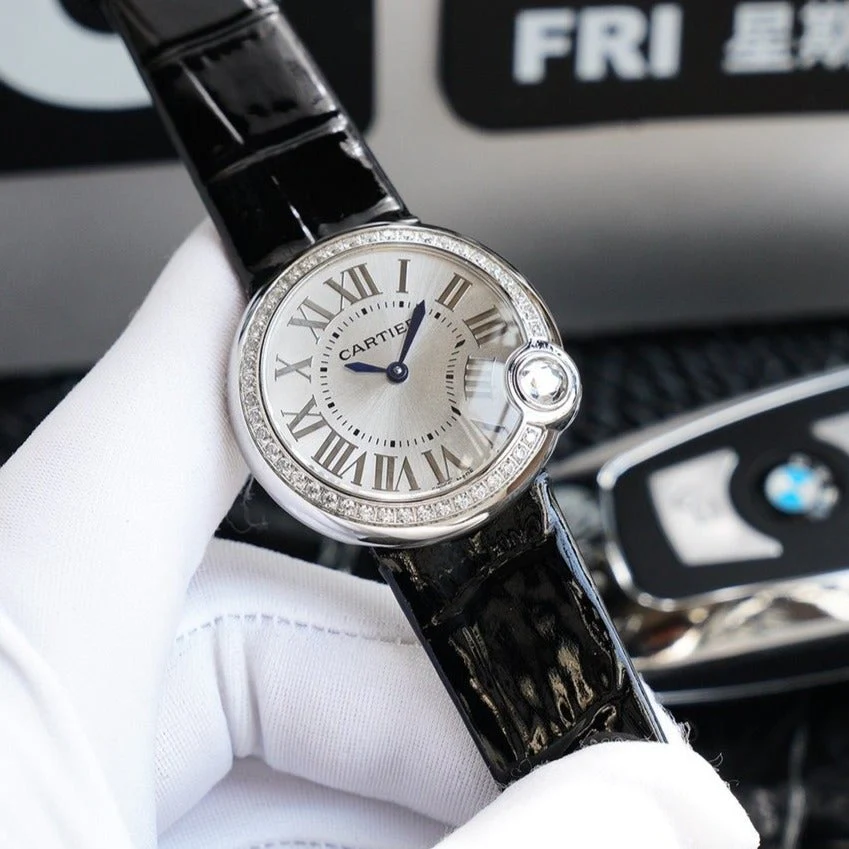 Cartier Watch BALLON BLANC 33MM AUTOMATIC STEEL CASE ARABIC NUMERALS
