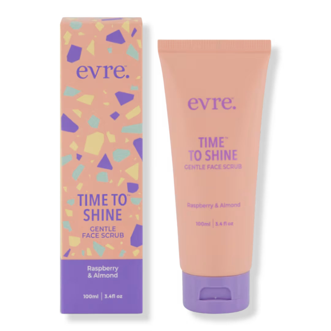 Evre Skincare  Time To Shine Raspberry & Almond Scrub for Teens