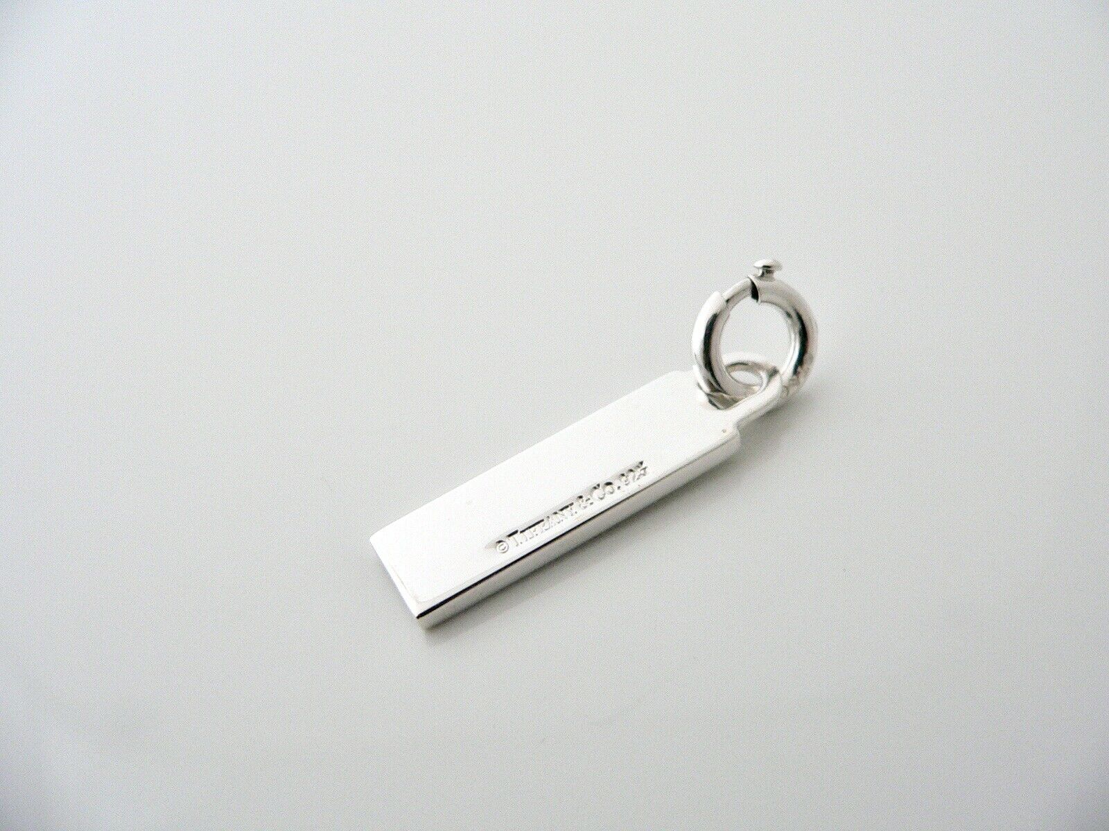 Tiffany & Co Silver Street Sign Charm Pendant Clasp 4 Necklace Bracelet Gift Art