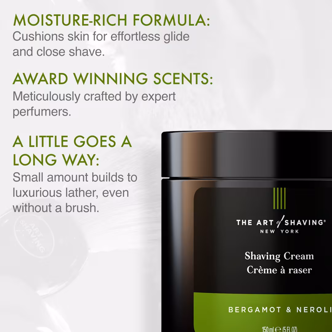 The Art of Shaving  Shaving Cream Bergamot & Neroli