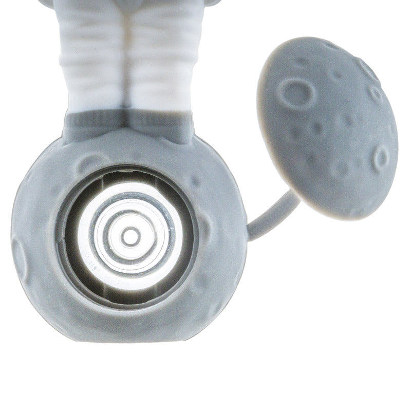 Silicone Honey Straw Astronauts Landing Moon Design