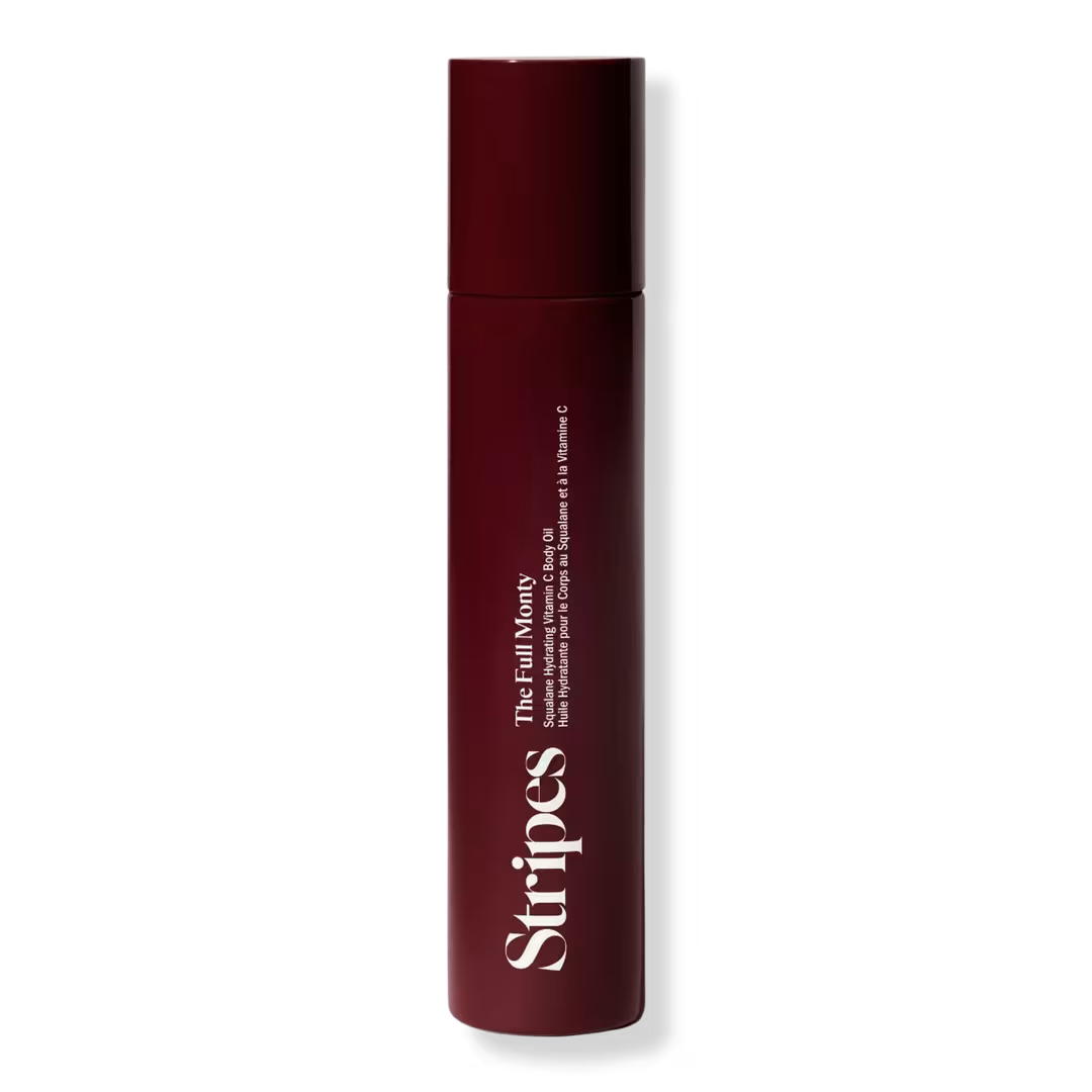 STRIPES BEAUTY by Naomi Watts  The Full Monty Squalane Hydrating Vitamin C Body Oil