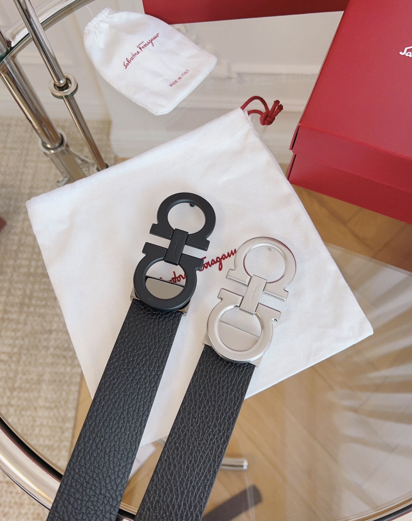 Ferragamo Belt-4CM - CCSHOES