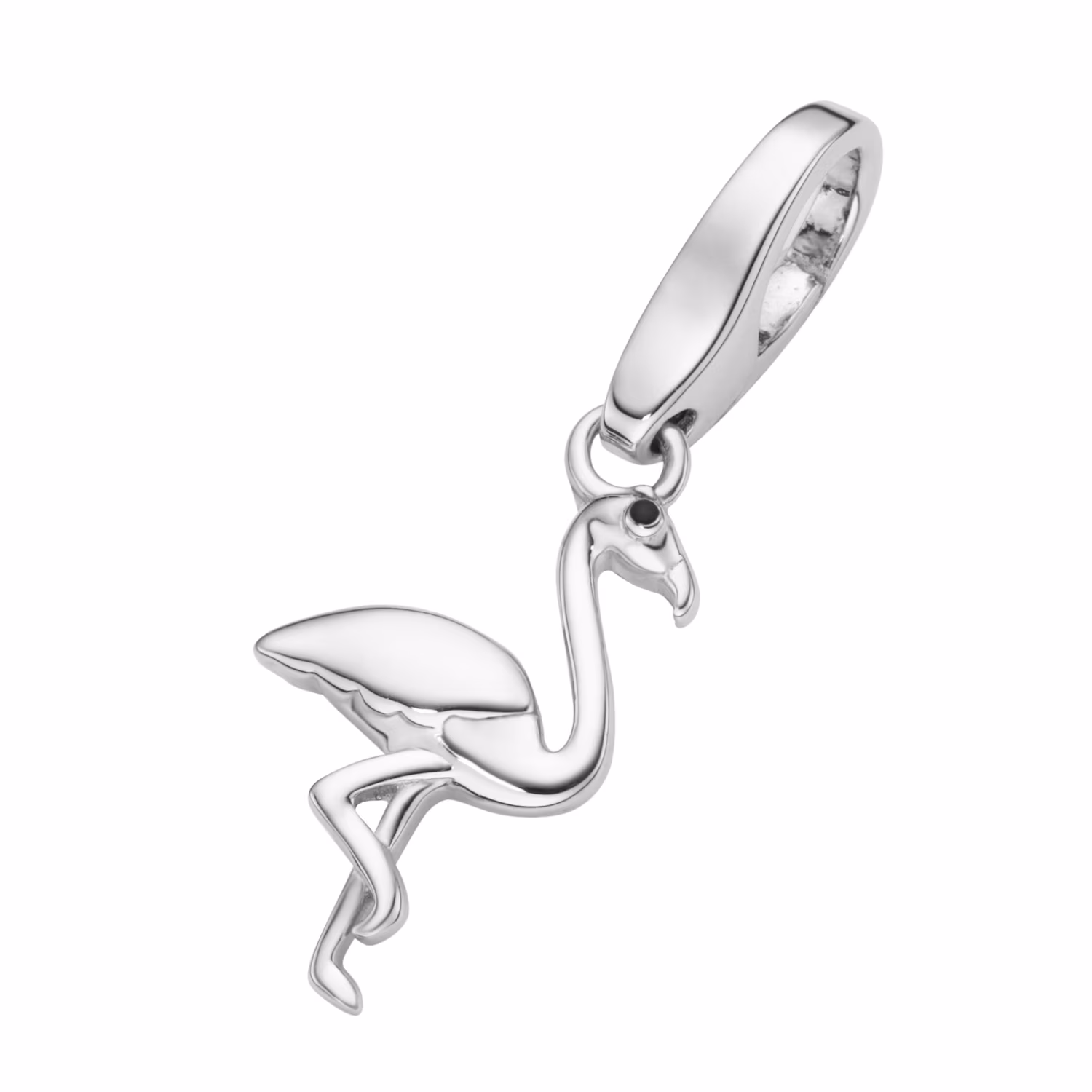 Charm Flamingo, Silber 925