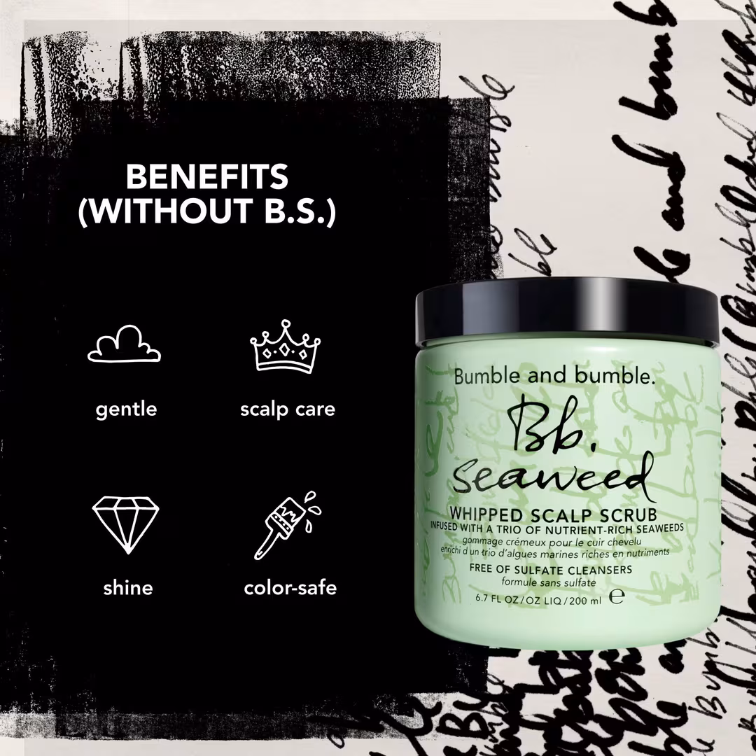 Bumble and bumble  Seaweed Nourishing Whipped Scalp Scrub