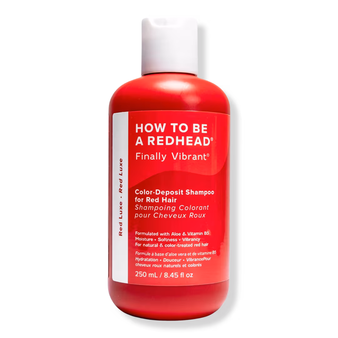 How To Be A Redhead  Finally Vibrant Color-Deposit Shampoo