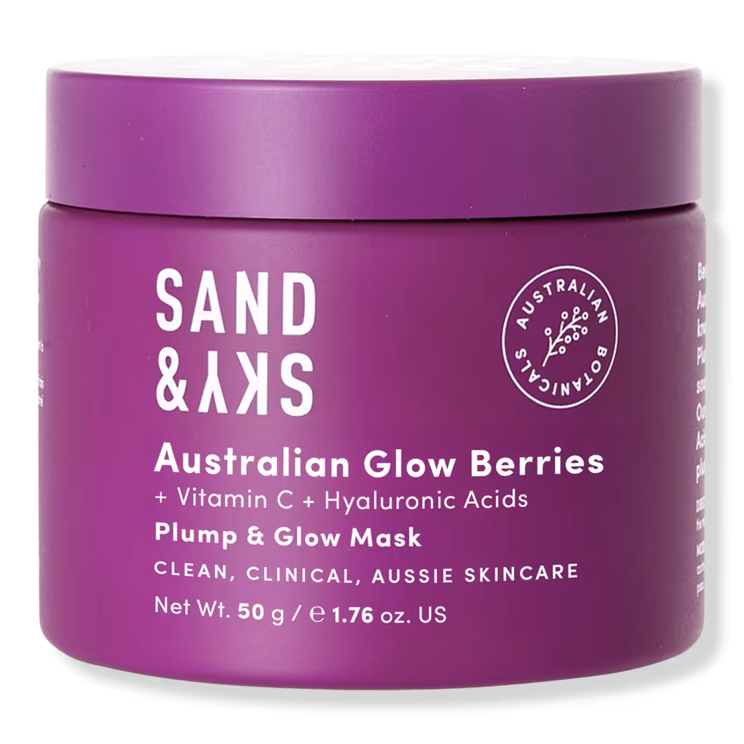 Sand and Sky  Australian Glow Berries Plump & Glow Mask