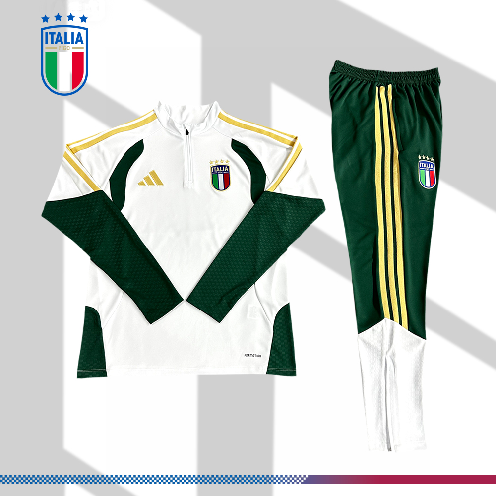 2026/2027 Italy Half-Zip Tracksuit (Adult Kit)