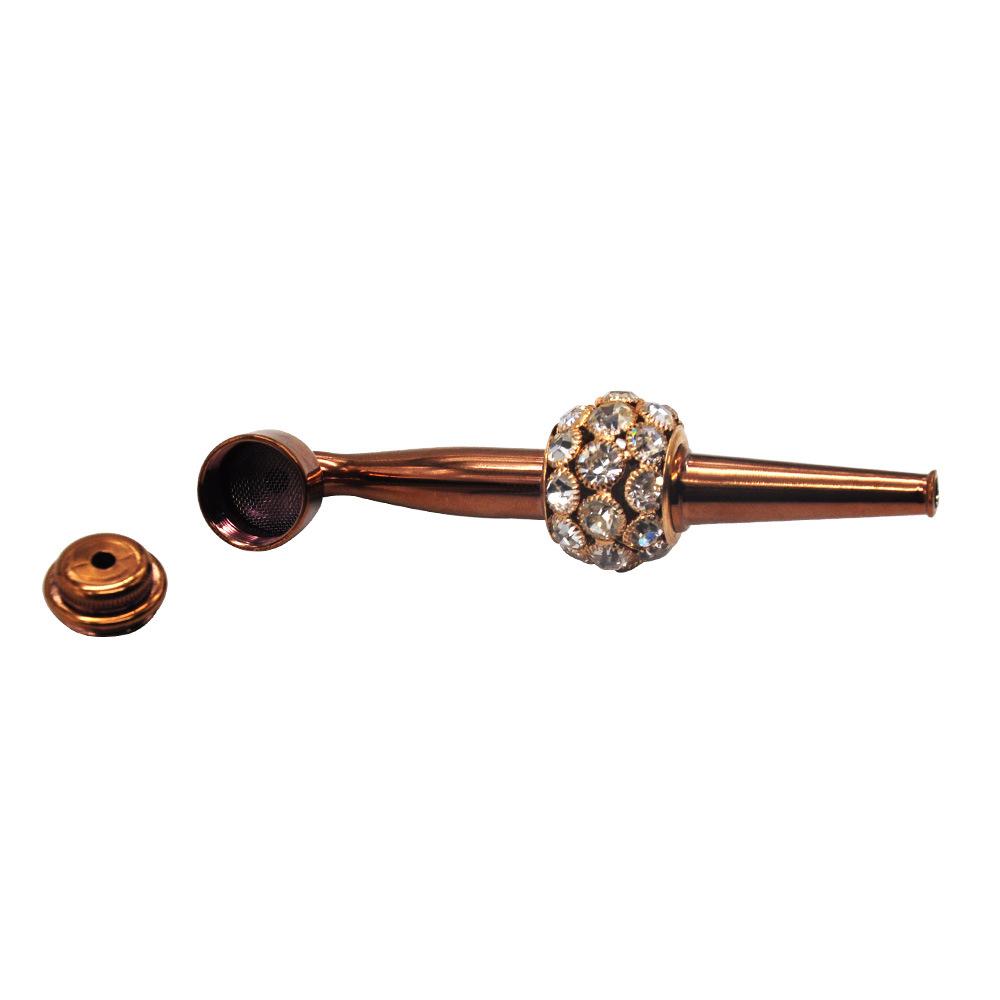 Diamond Metal Pipe w/ Cap
