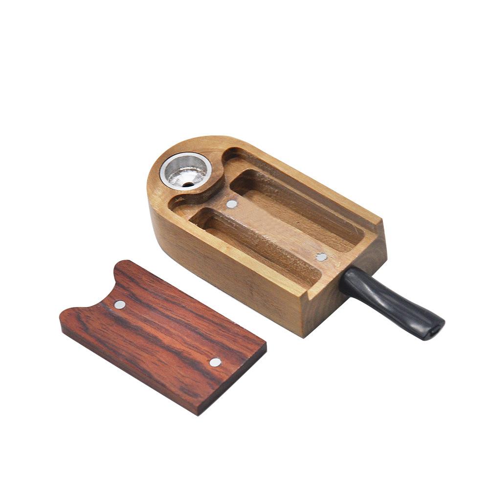 Detachable Ice Pop Wooden Pipe