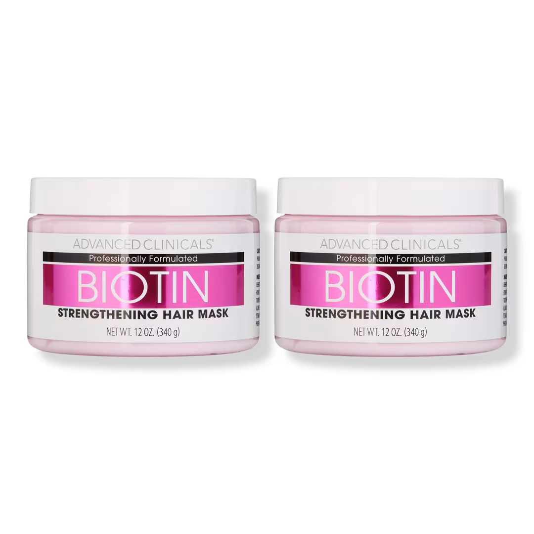 Advanced Clinicals  Biotin Strengthening Hair Mask