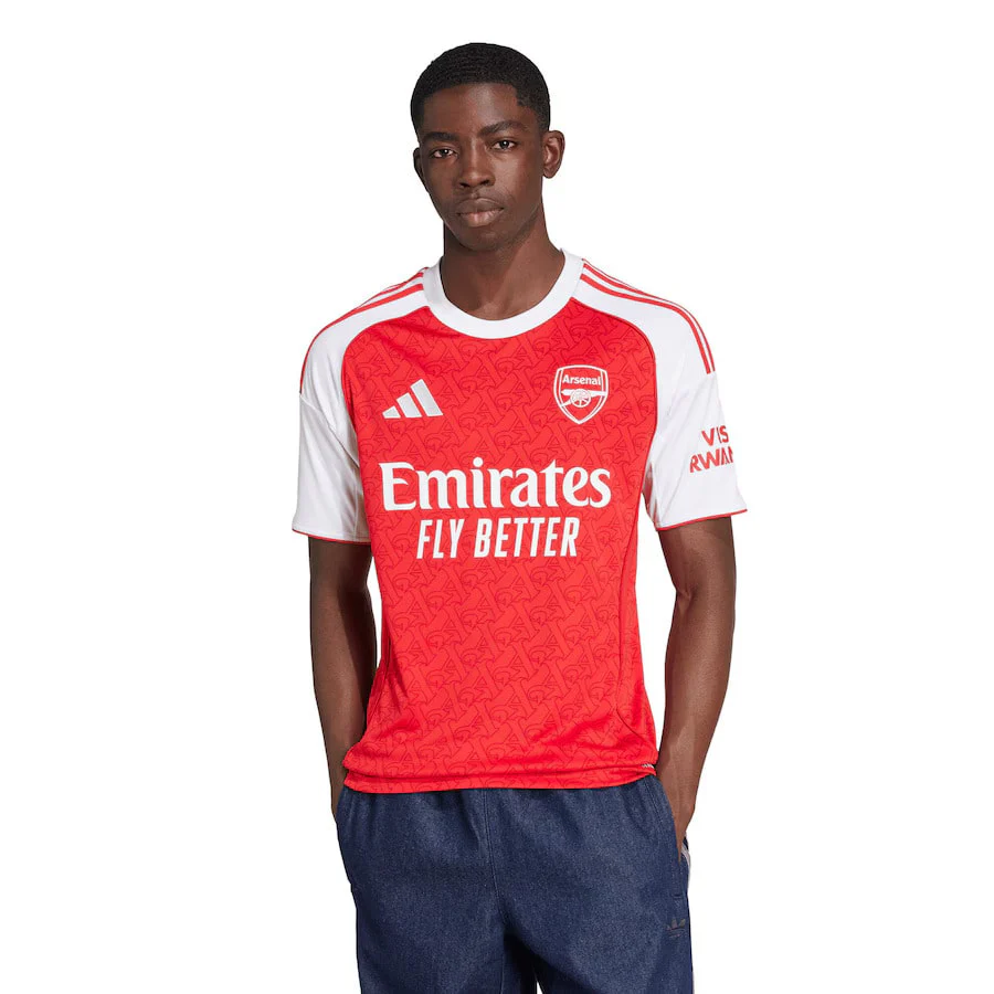 Arsenal Home Jersey Men 2025 2026 Red