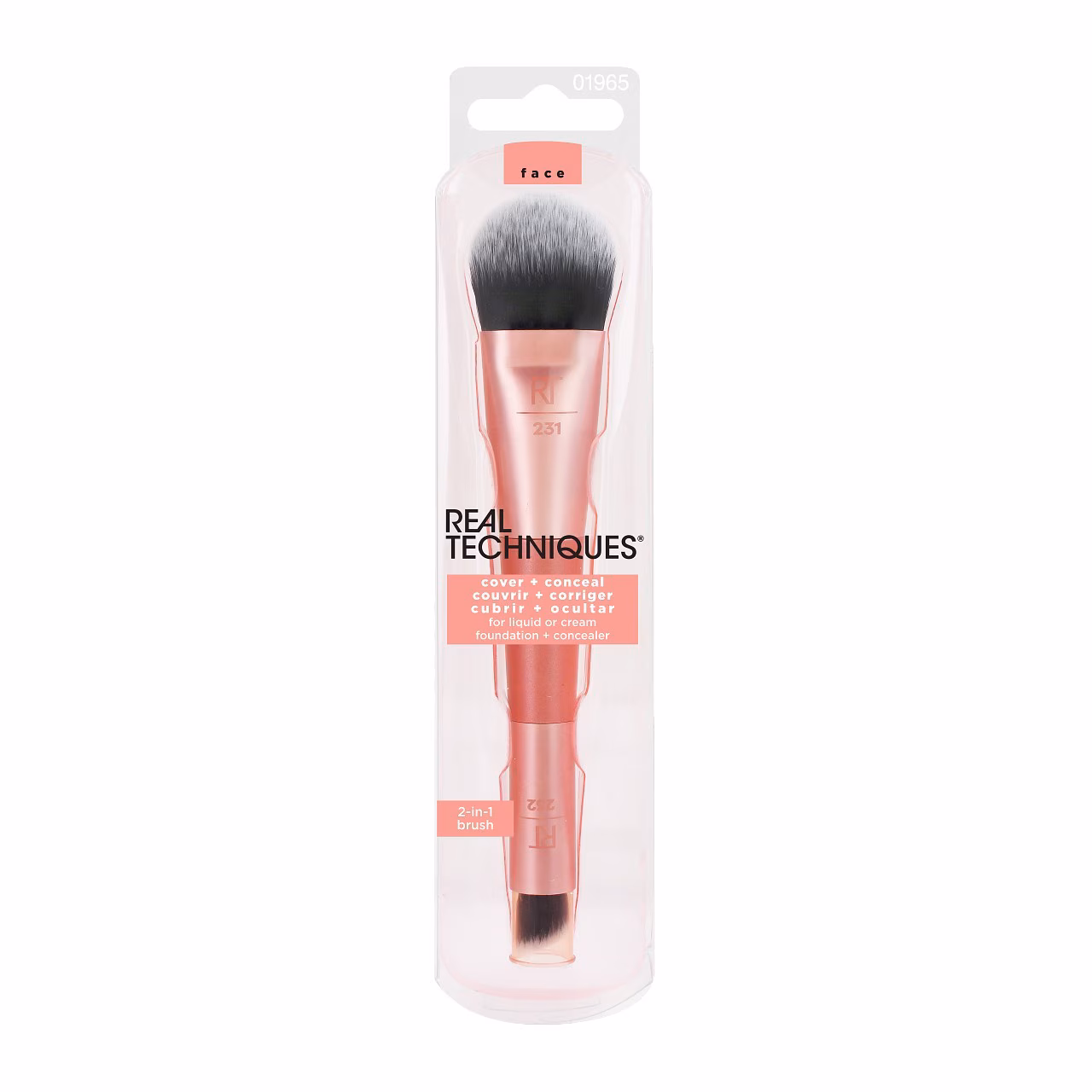 RT DUAL ENDED COVER+CONCEAL BRUSH